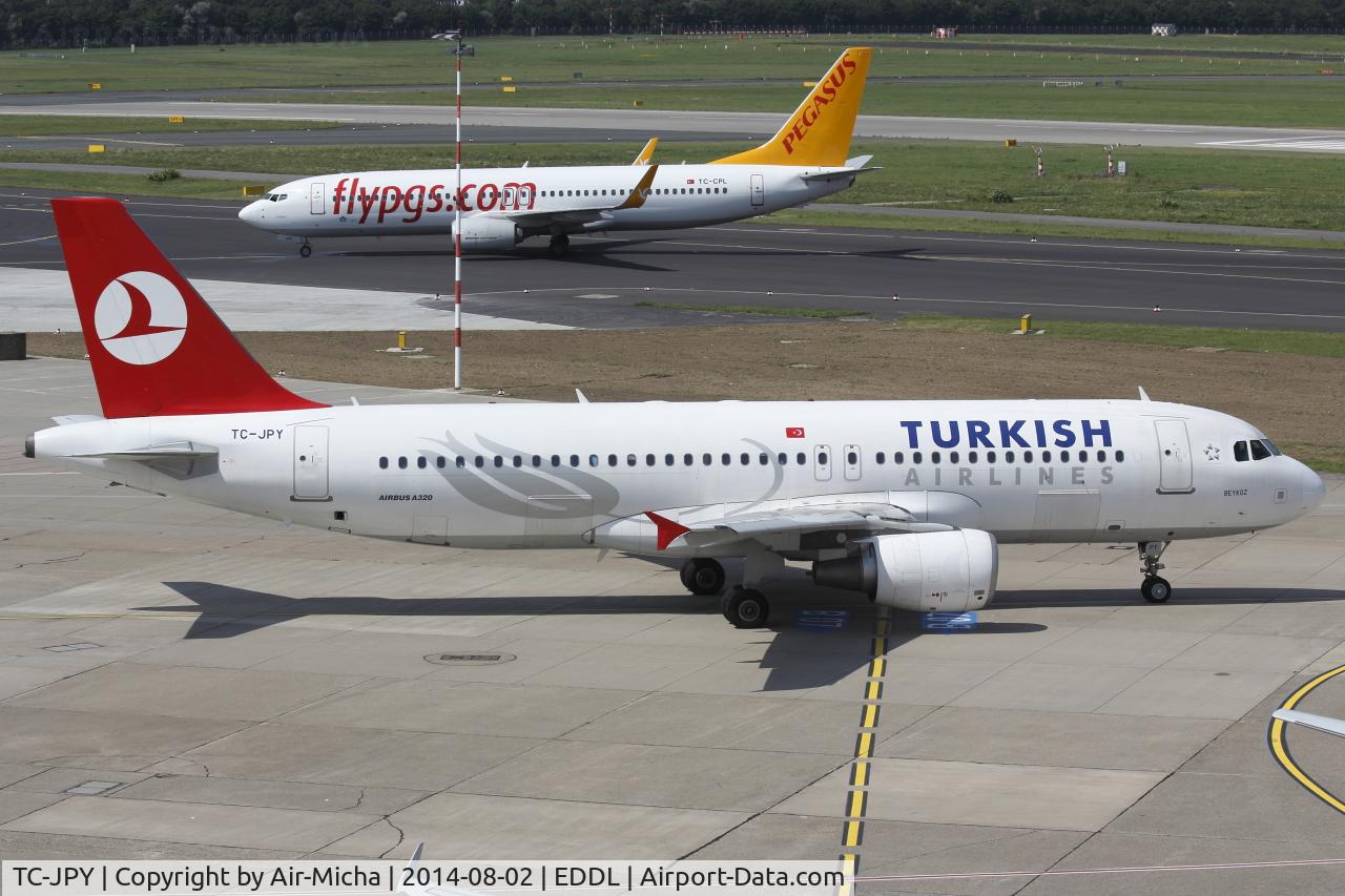 TC-JPY, 2009 Airbus A320-214 C/N 3949, Turkish Airlines
