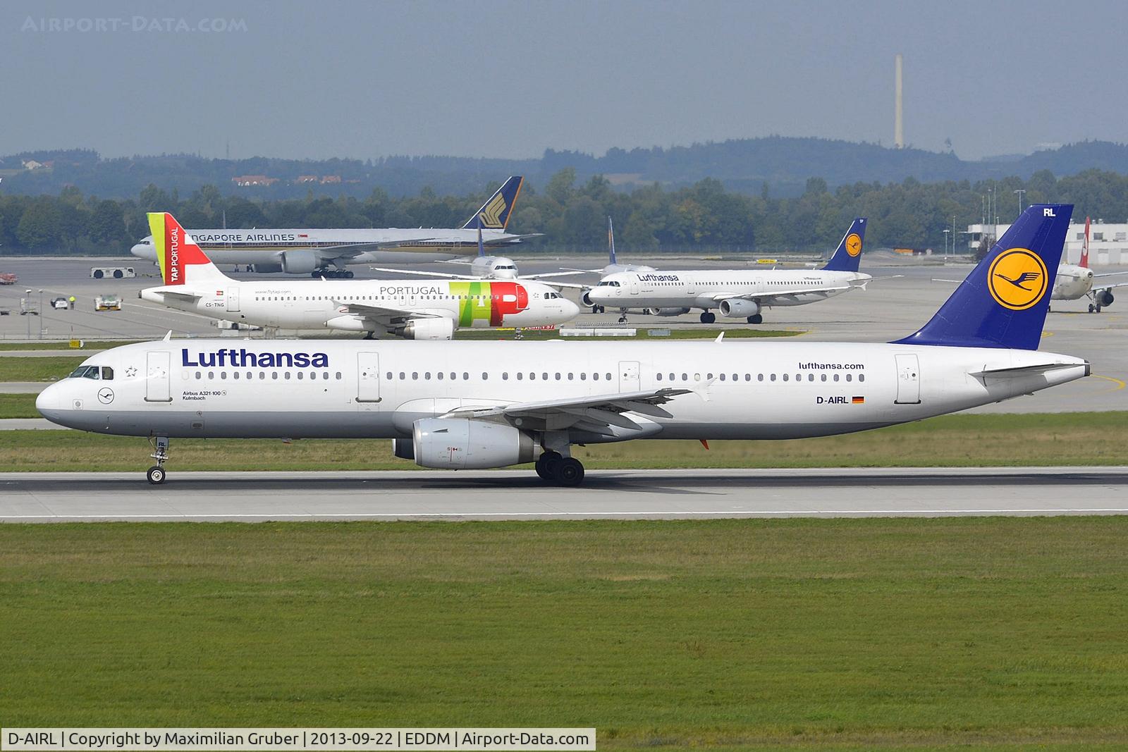 D-AIRL, 1994 Airbus A321-131 C/N 505, Lufthansa