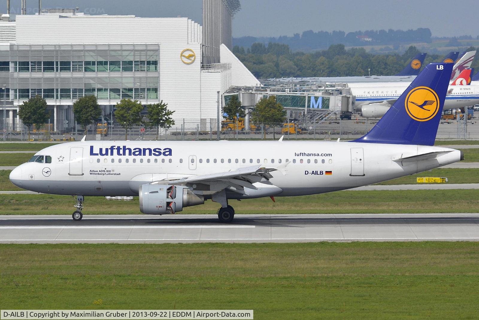 D-AILB, 1996 Airbus A319-114 C/N 610, Lufthansa