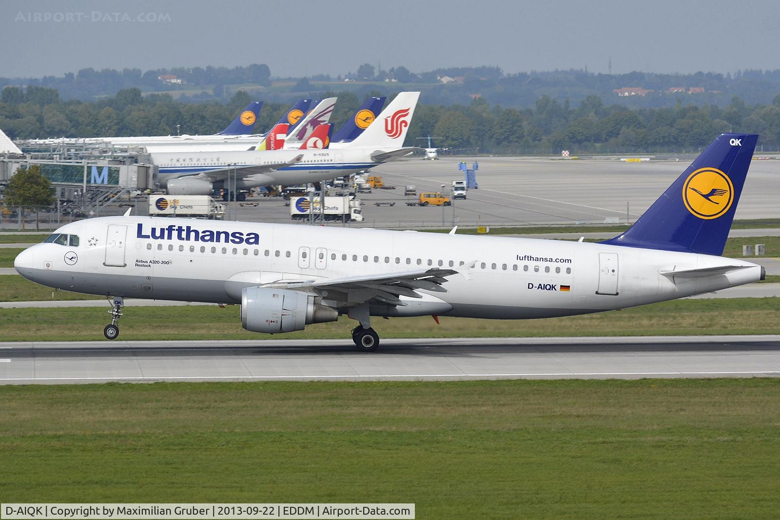 D-AIQK, 1991 Airbus A320-211 C/N 0218, Lufthansa