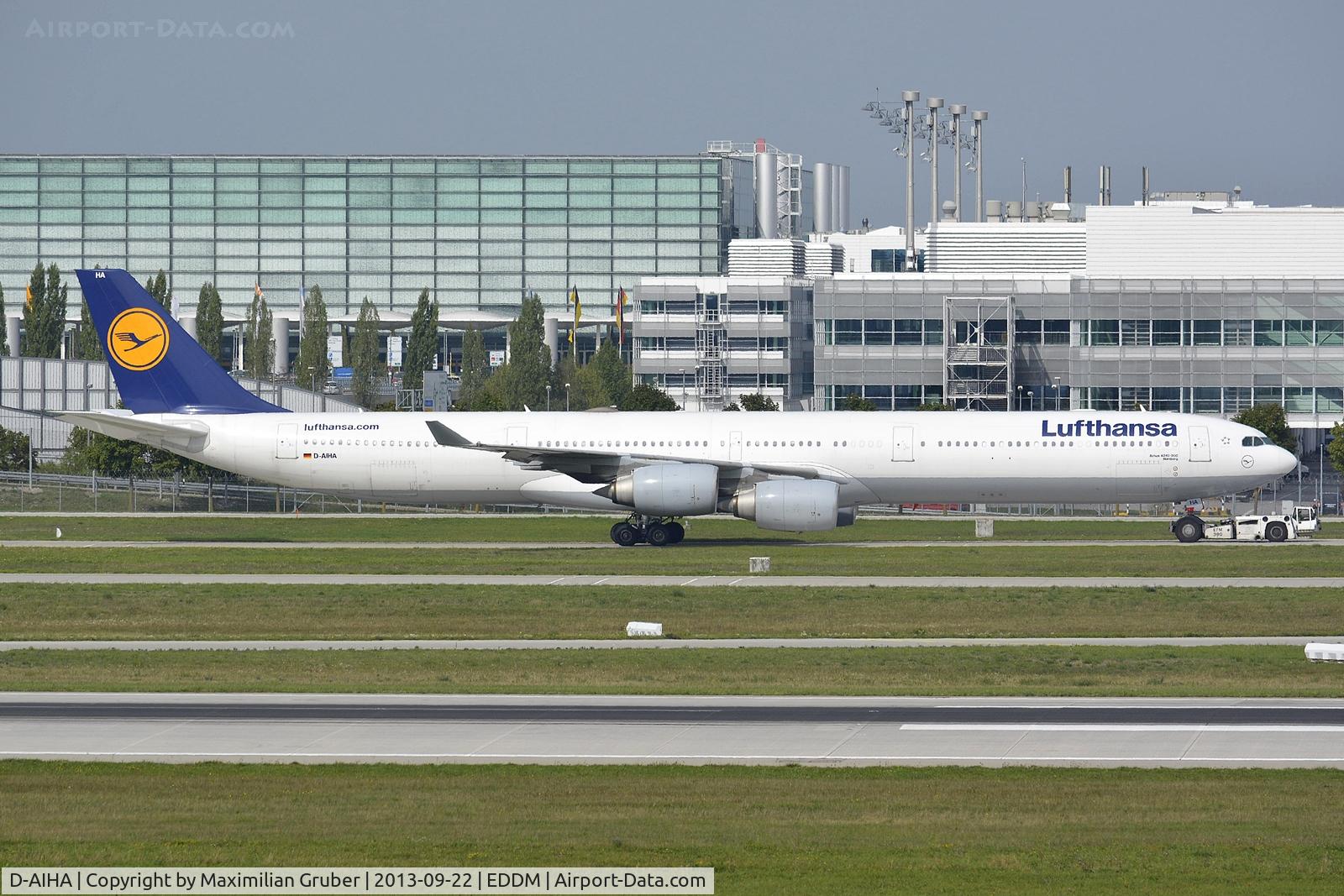 D-AIHA, 2003 Airbus A340-642 C/N 482, Lufthansa