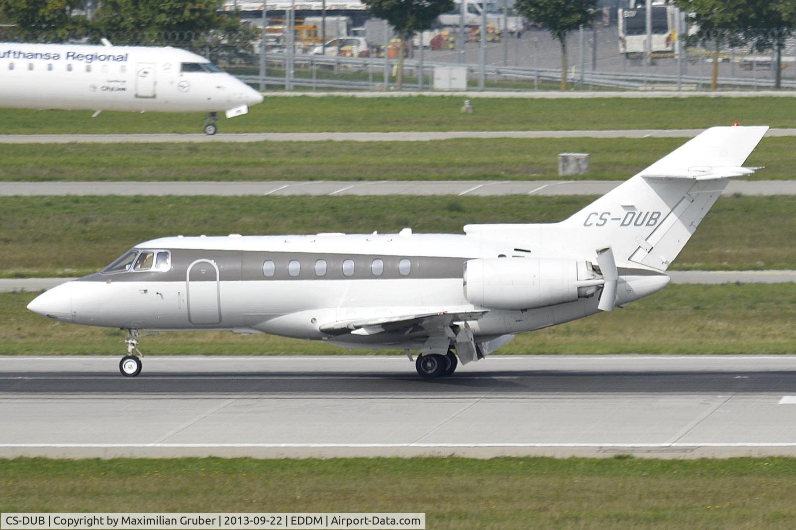 CS-DUB, 2008 Raytheon Hawker 750 C/N HB-0005, NetJets Europe