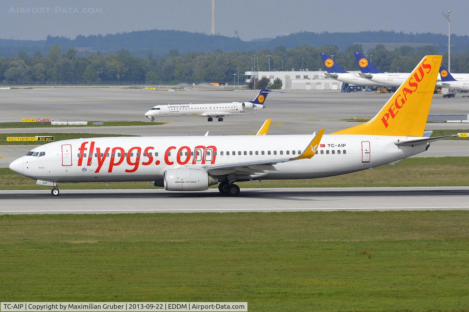 TC-AIP, 2011 Boeing 737-82R C/N 40877, Pegasus