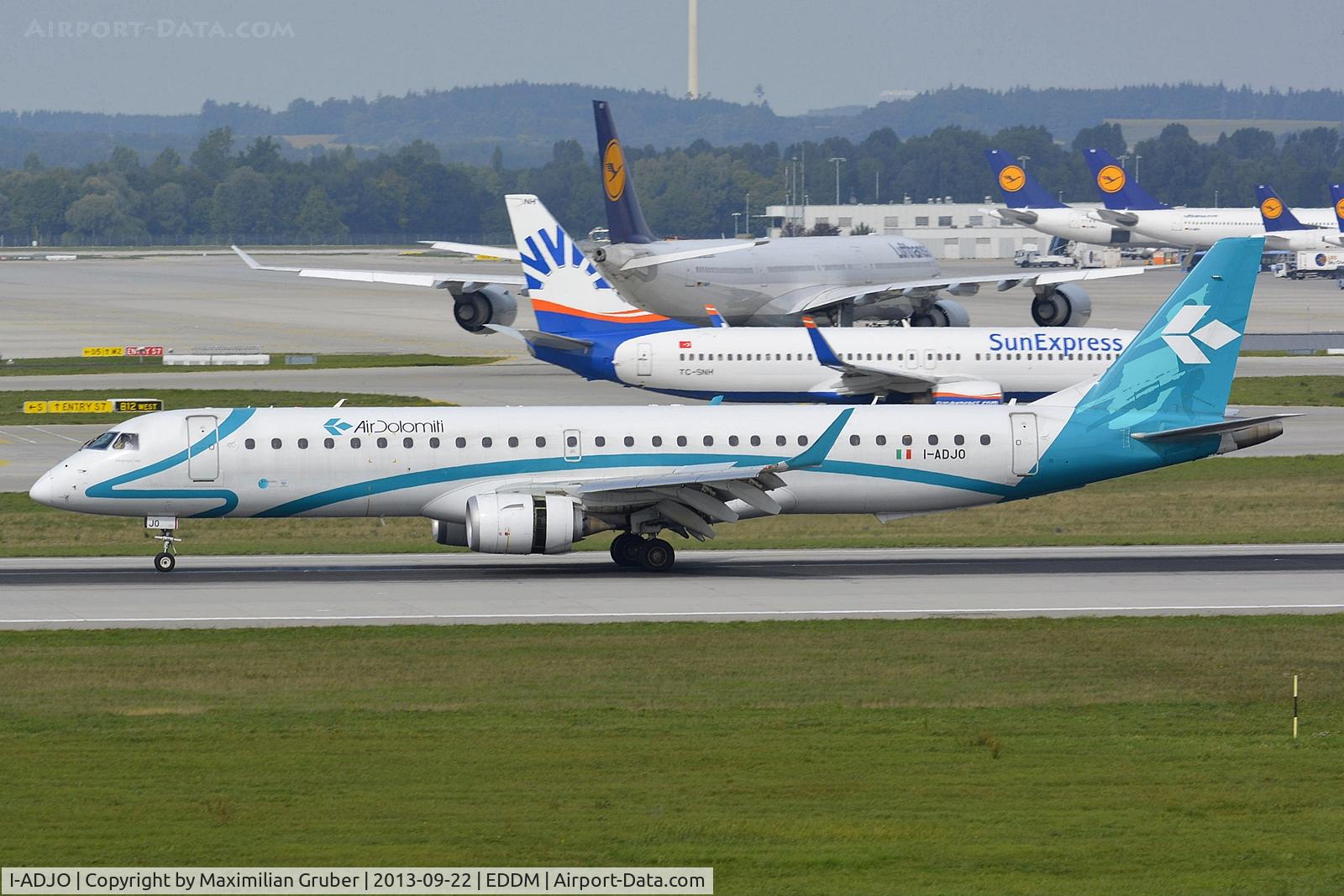 I-ADJO, 2009 Embraer 195LR (ERJ-190-200LR) C/N 19000280, Air Dolomiti