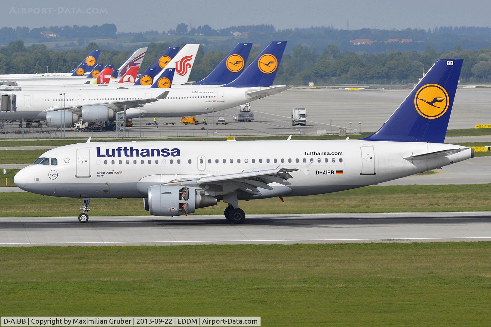 D-AIBB, 2010 Airbus A319-112 C/N 4182, Lufthansa