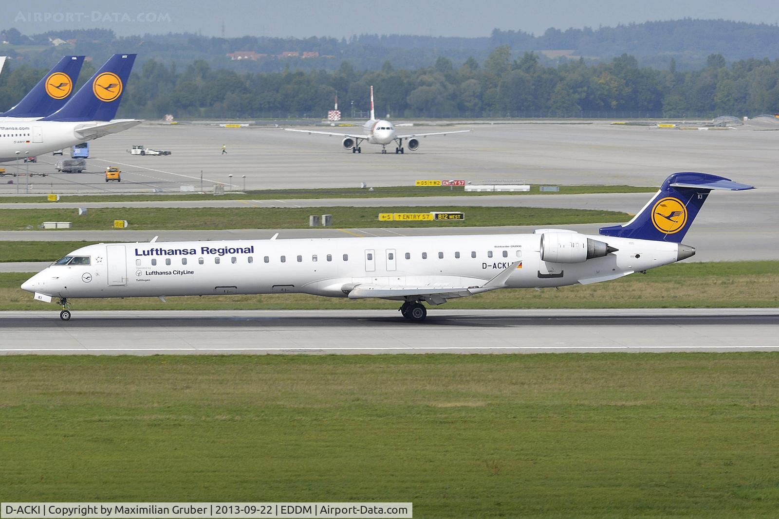 D-ACKI, 2006 Bombardier CRJ-900LR (CL-600-2D24) C/N 15088, Lufthansa Cityline