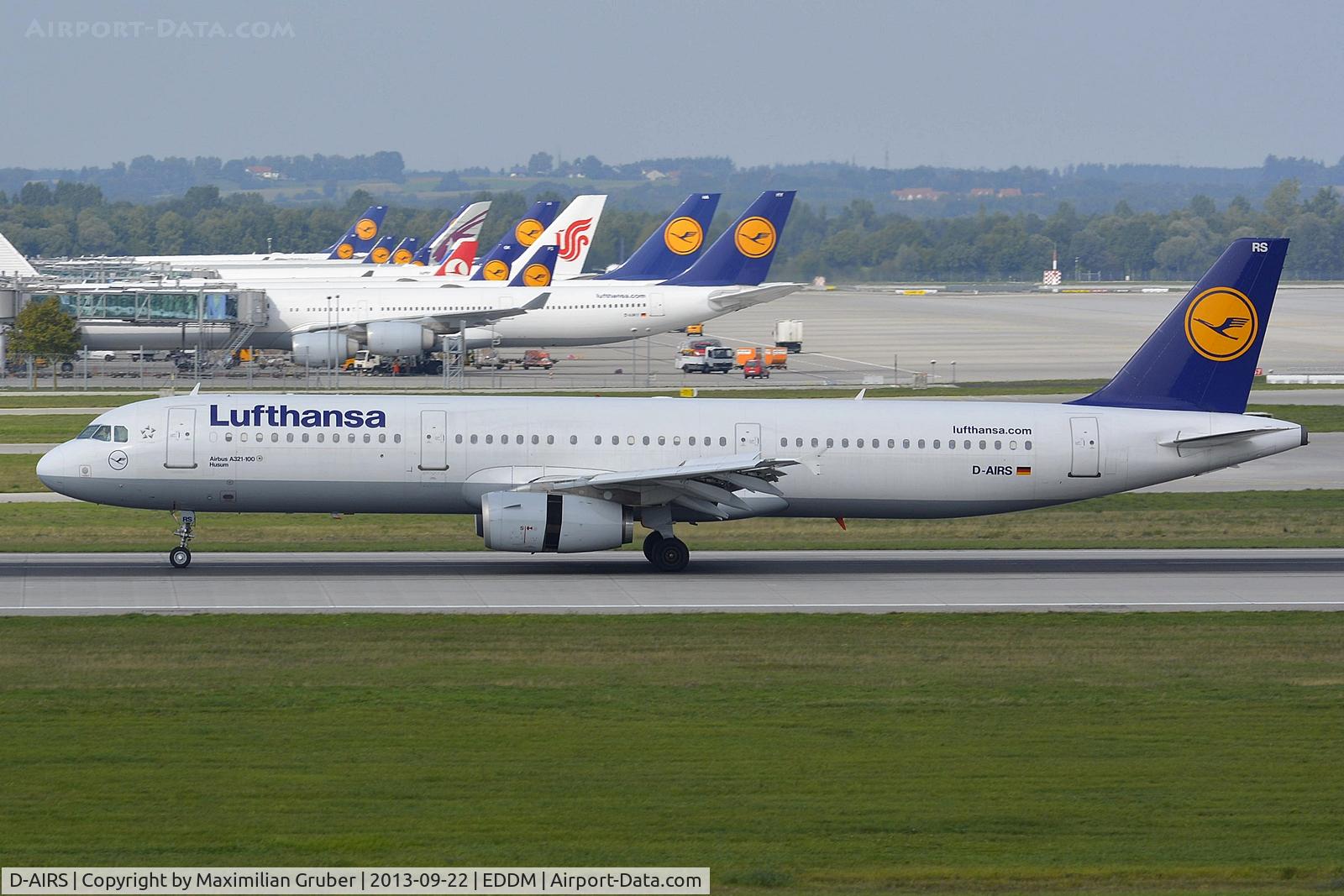 D-AIRS, 1996 Airbus A321-131 C/N 0595, Lufthansa