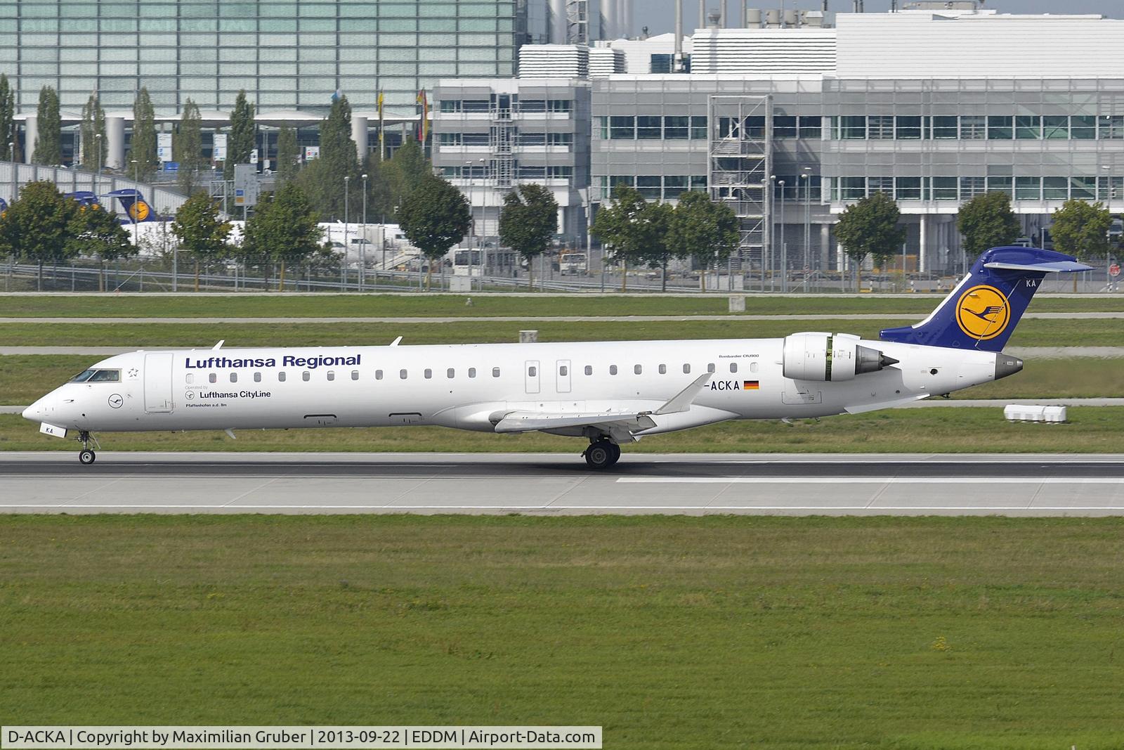 D-ACKA, 2006 Bombardier CRJ-900LR (CL-600-2D24) C/N 15072, Lufthansa Cityline