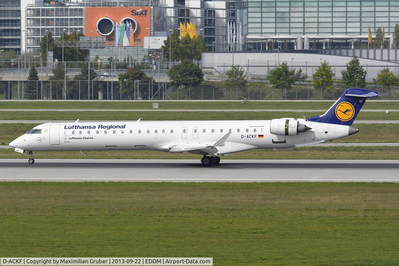 D-ACKF, 2006 Bombardier CRJ-900LR (CL-600-2D24) C/N 15083, Lufthansa Cityline