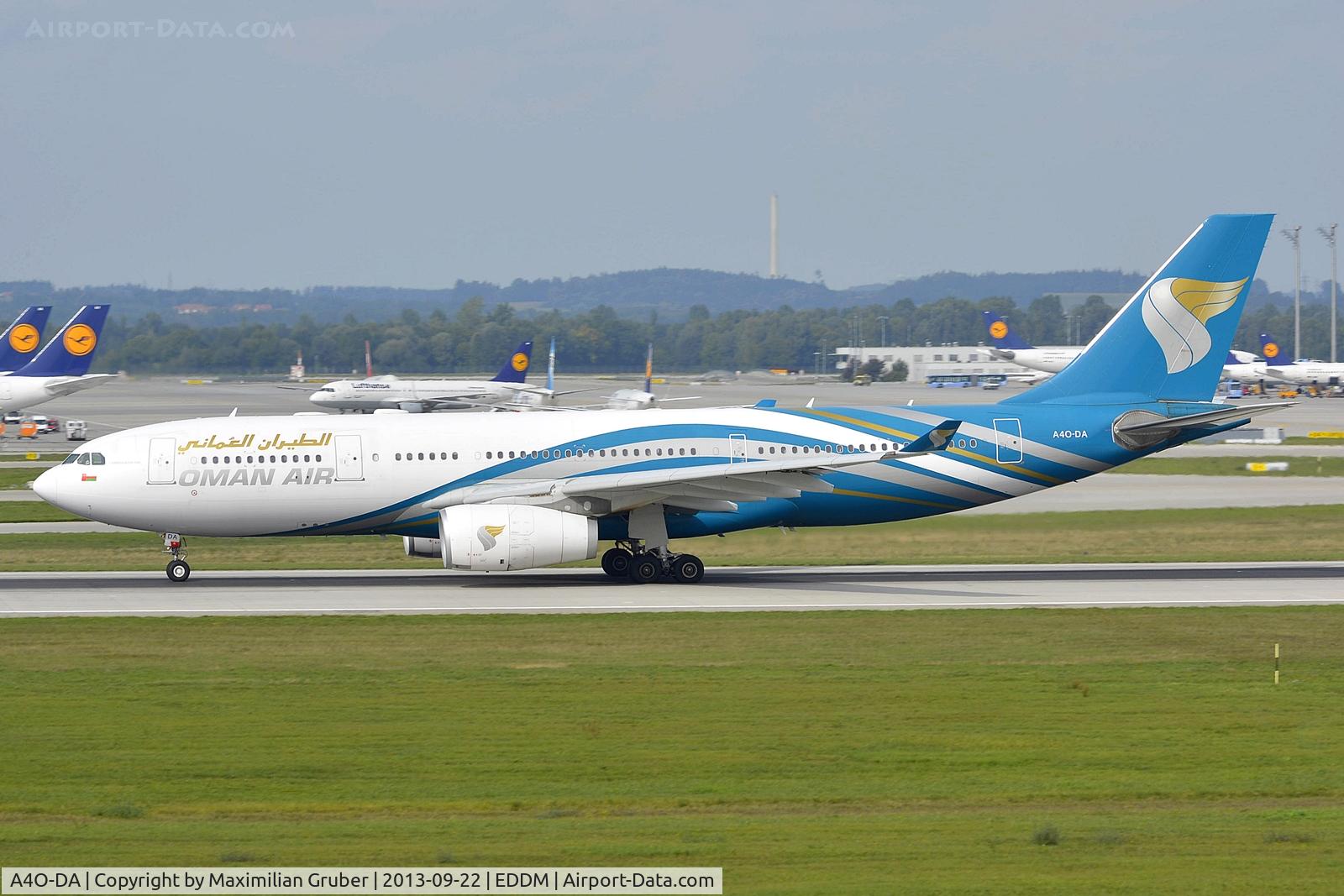 A4O-DA, 2009 Airbus A330-243 C/N 1038, Oman Air