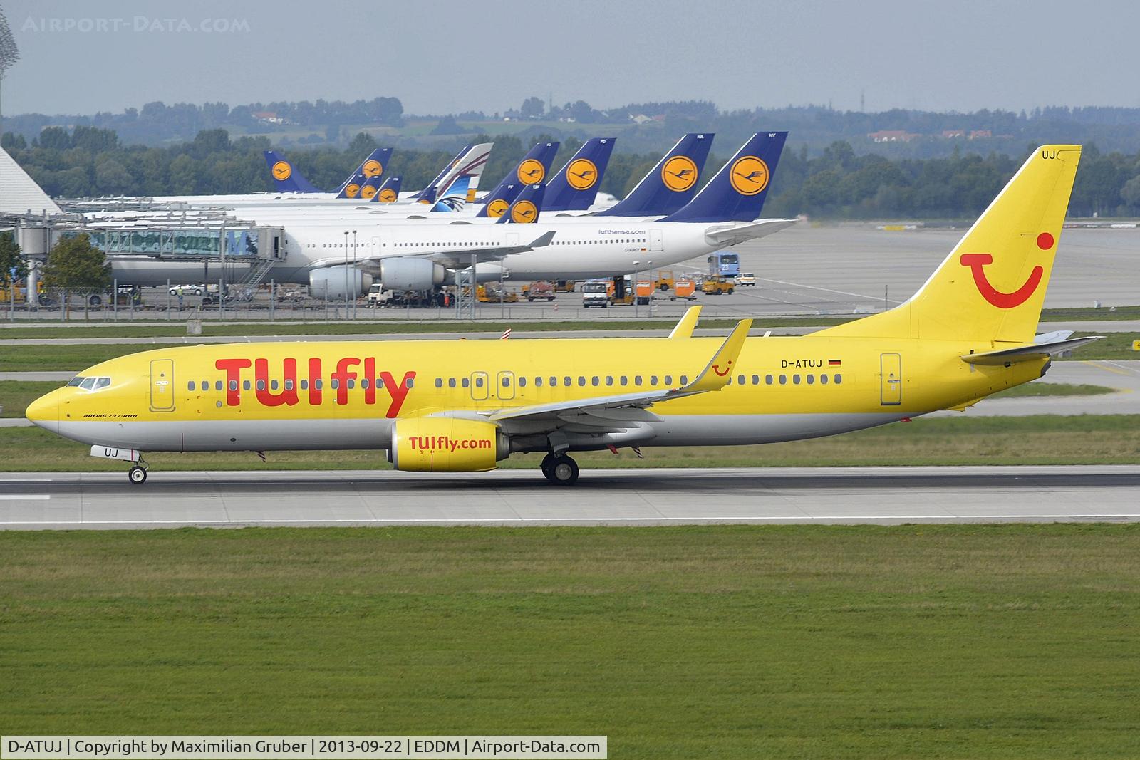 D-ATUJ, 2012 Boeing 737-8K5 C/N 39923, TUIfly