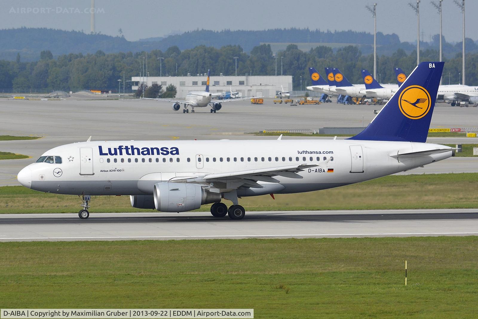 D-AIBA, 2009 Airbus A319-114 C/N 4141, Lufthansa