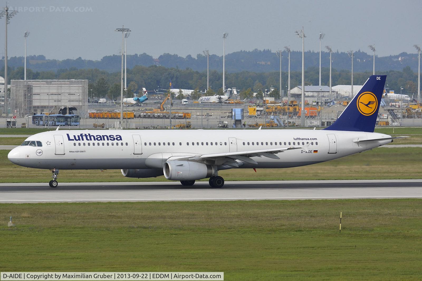 D-AIDE, 2011 Airbus A321-231 C/N 4607, Lufthansa