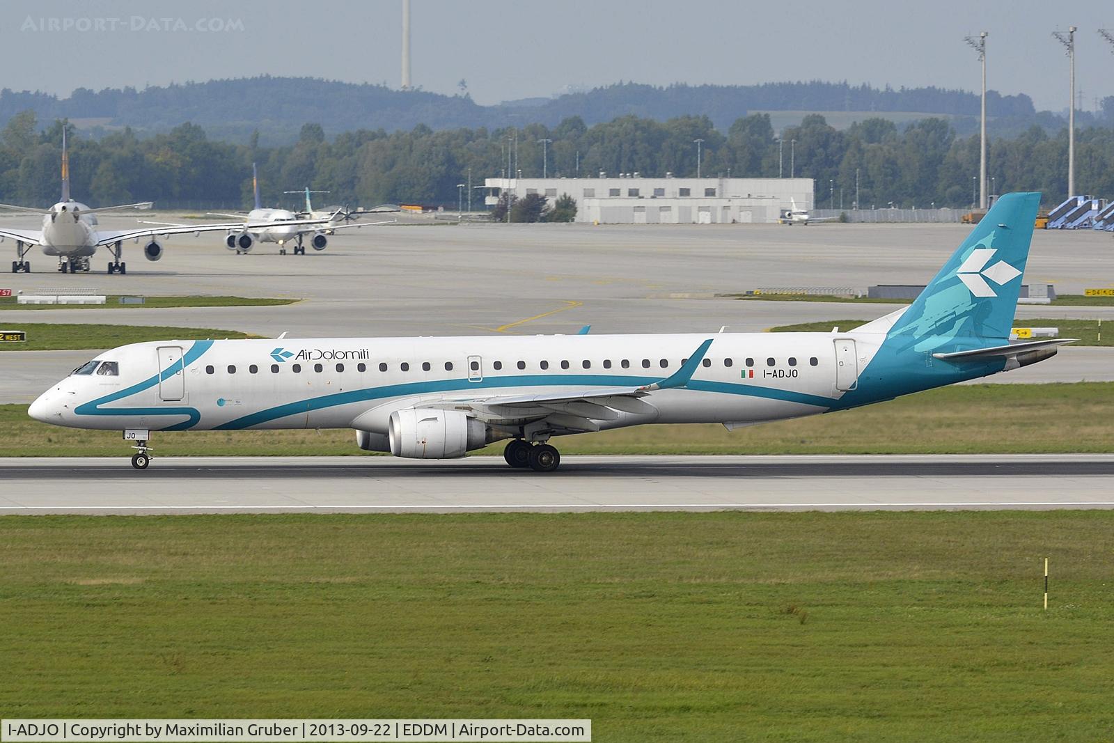 I-ADJO, 2009 Embraer 195LR (ERJ-190-200LR) C/N 19000280, Air Dolomiti