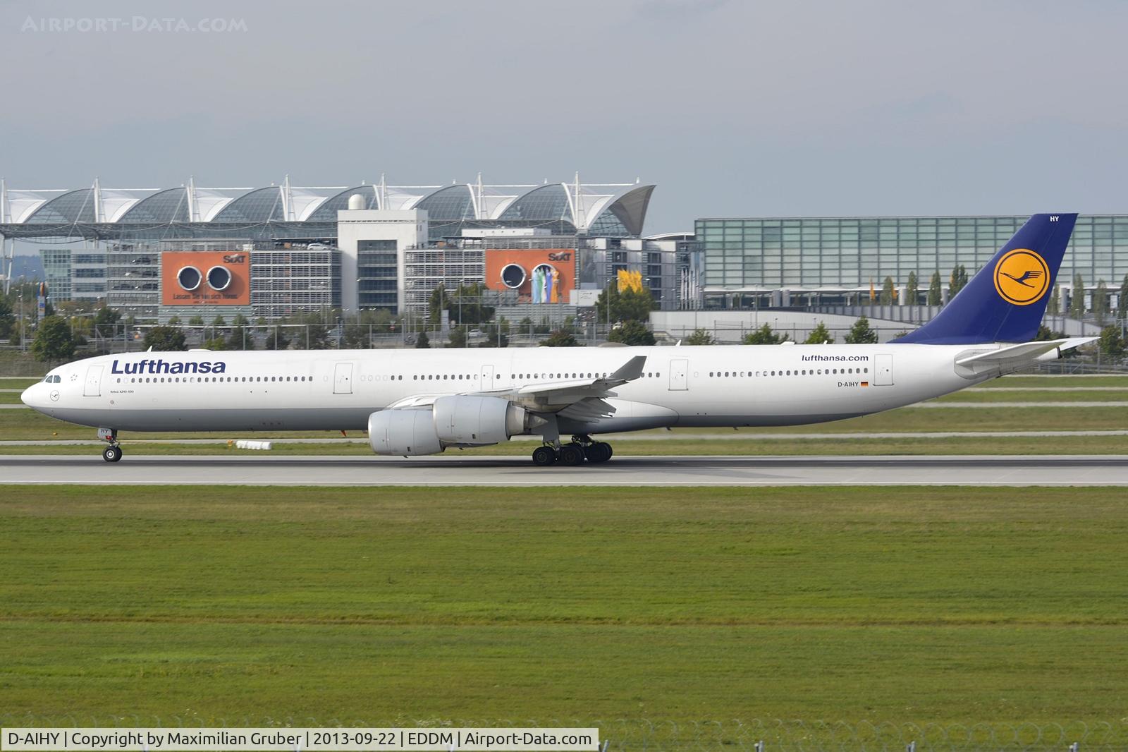 D-AIHY, 2009 Airbus A340-642X C/N 987, Lufthansa