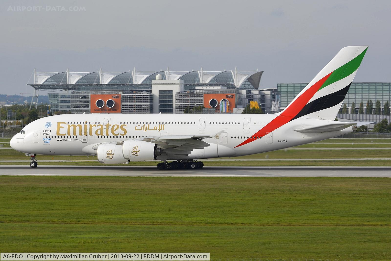 A6-EDO, 2010 Airbus A380-861 C/N 057, Emirates
