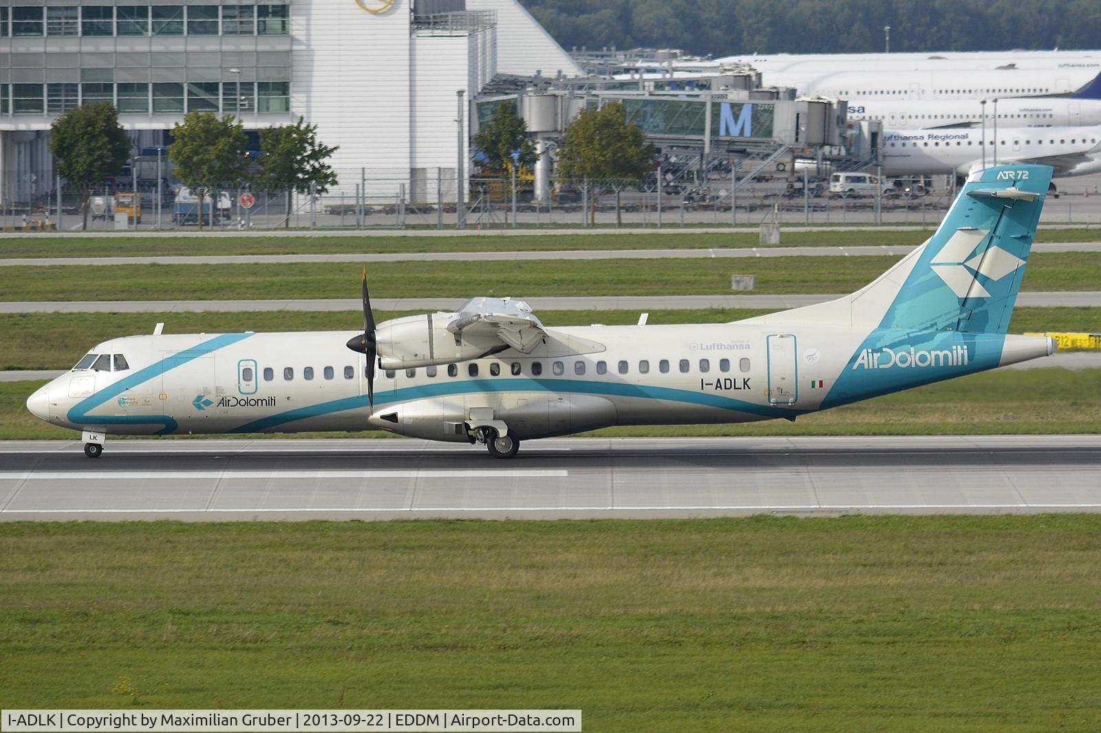 I-ADLK, 2004 ATR 72-212A C/N 706, Air Dolomiti