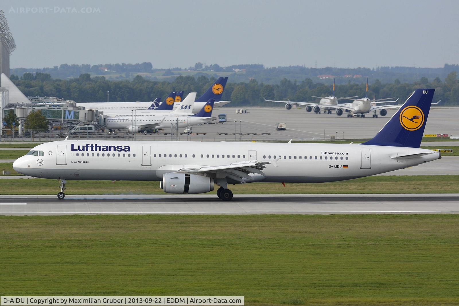 D-AIDU, 2012 Airbus A321-231 C/N 5186, Lufthansa
