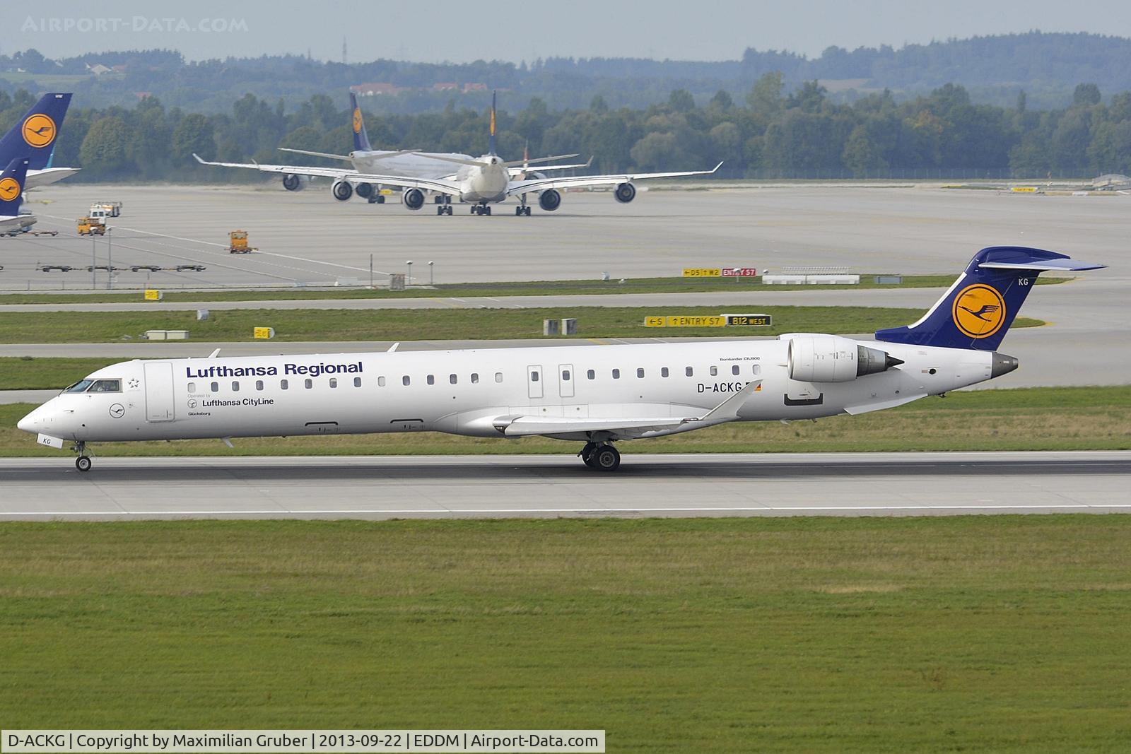 D-ACKG, 2006 Bombardier CRJ-900LR (CL-600-2D24) C/N 15084, Lufthansa Cityline