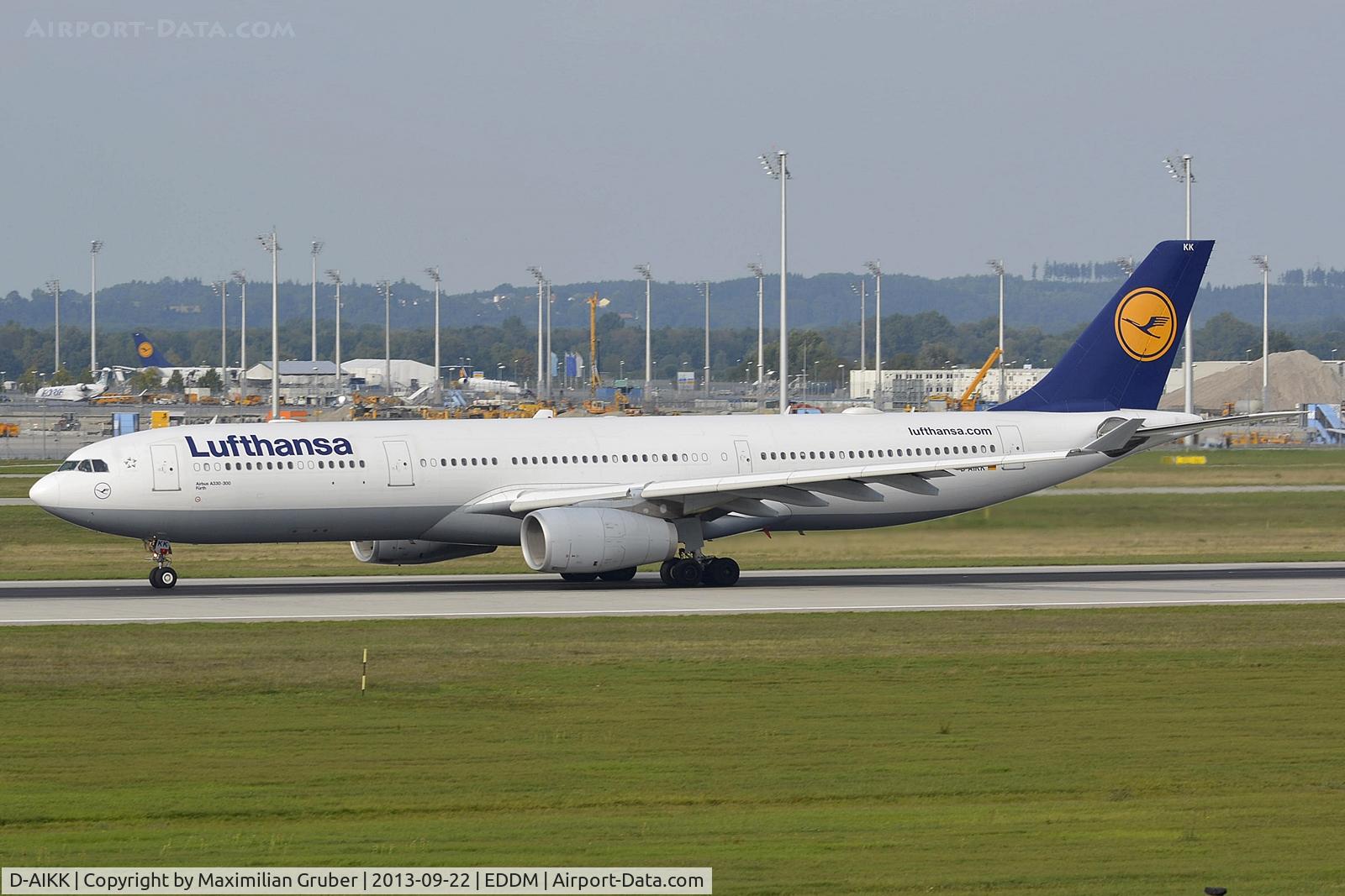 D-AIKK, 2008 Airbus A330-343X C/N 896, Lufthansa