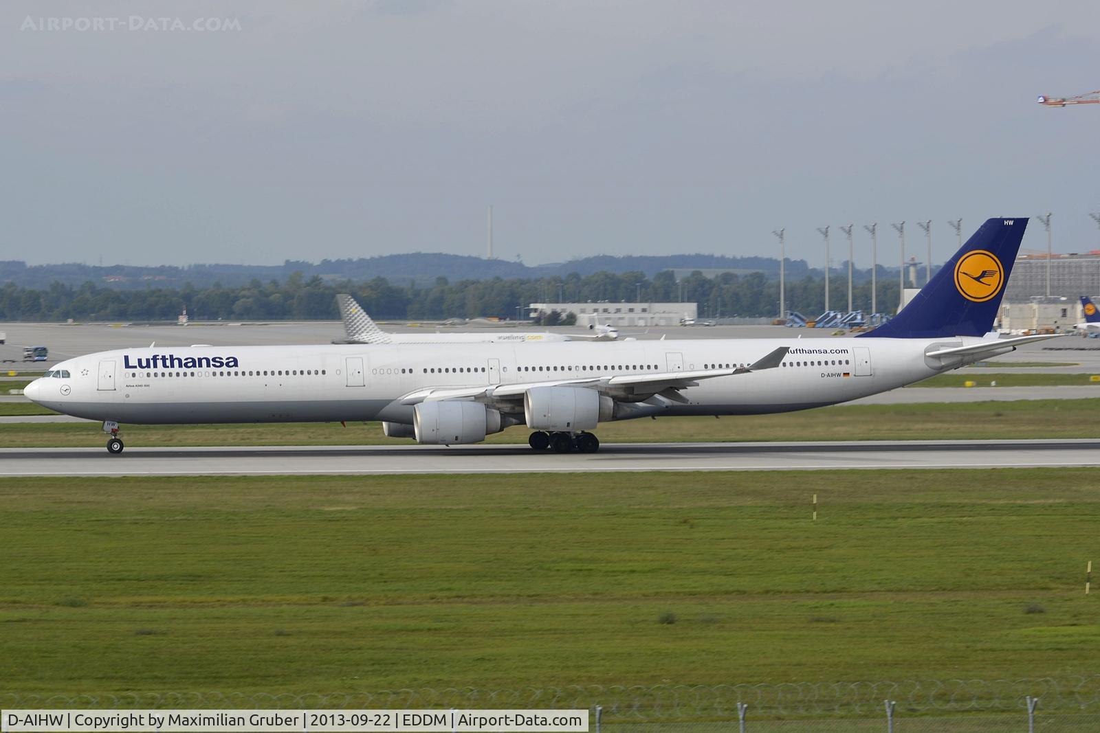 D-AIHW, 2008 Airbus A340-642X C/N 972, Lufthansa