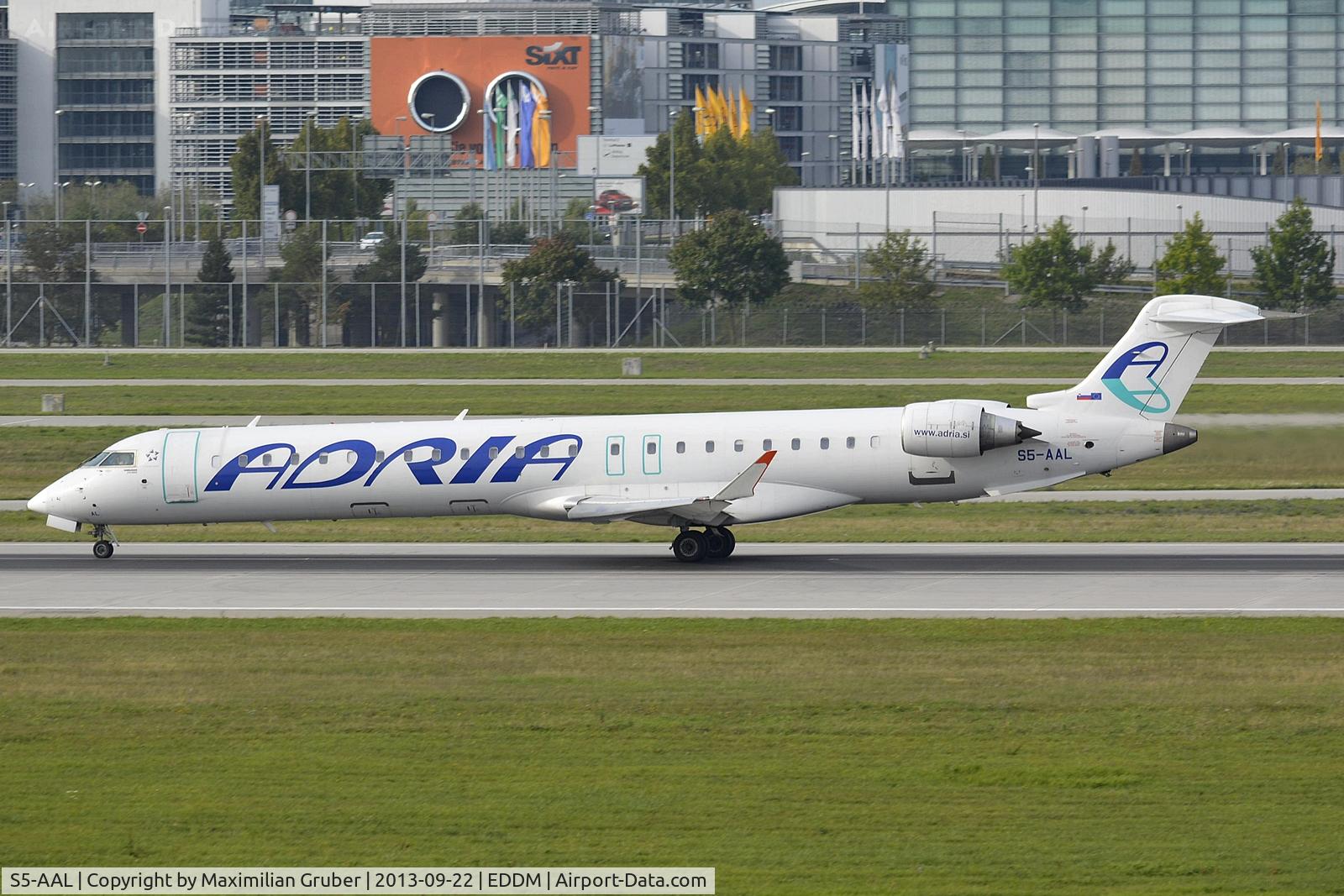 S5-AAL, 2007 Bombardier CRJ-900LR (CL-600-2D24) C/N 15129, Adria Airways