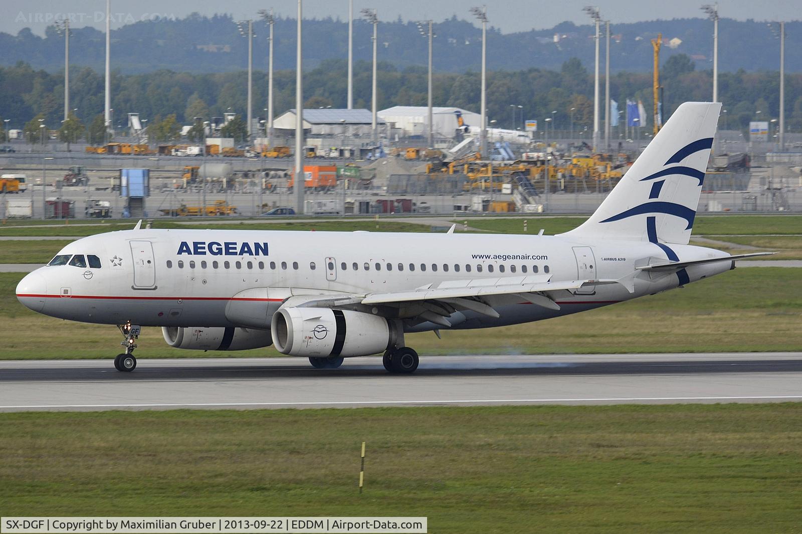 SX-DGF, 2005 Airbus A319-132 C/N 2468, Aegean