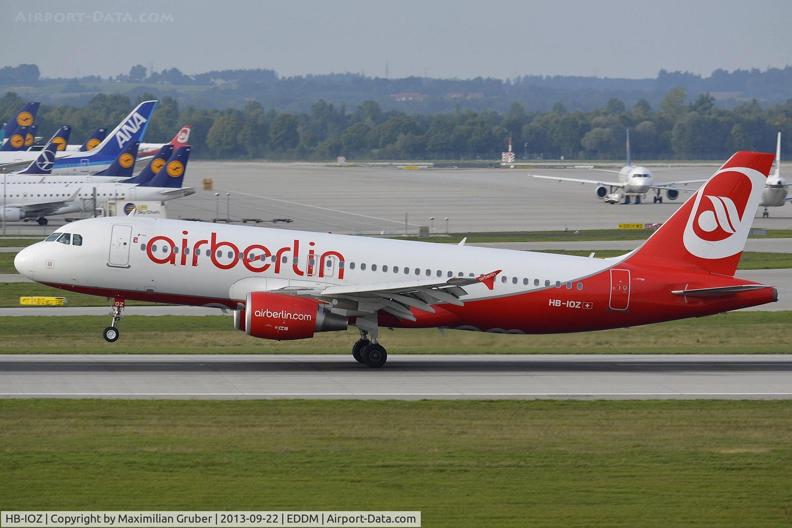 HB-IOZ, 2010 Airbus A320-214 C/N 4294, Air Berlin (Belair)