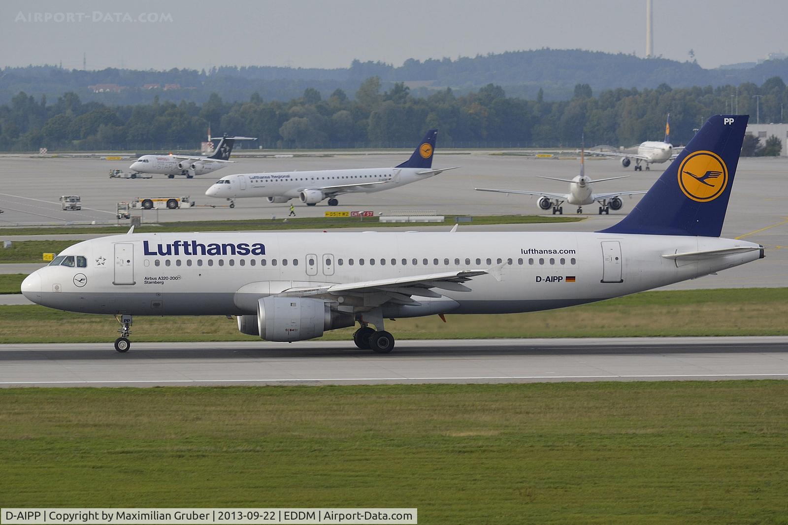 D-AIPP, 1990 Airbus A320-211 C/N 110, Lufthansa