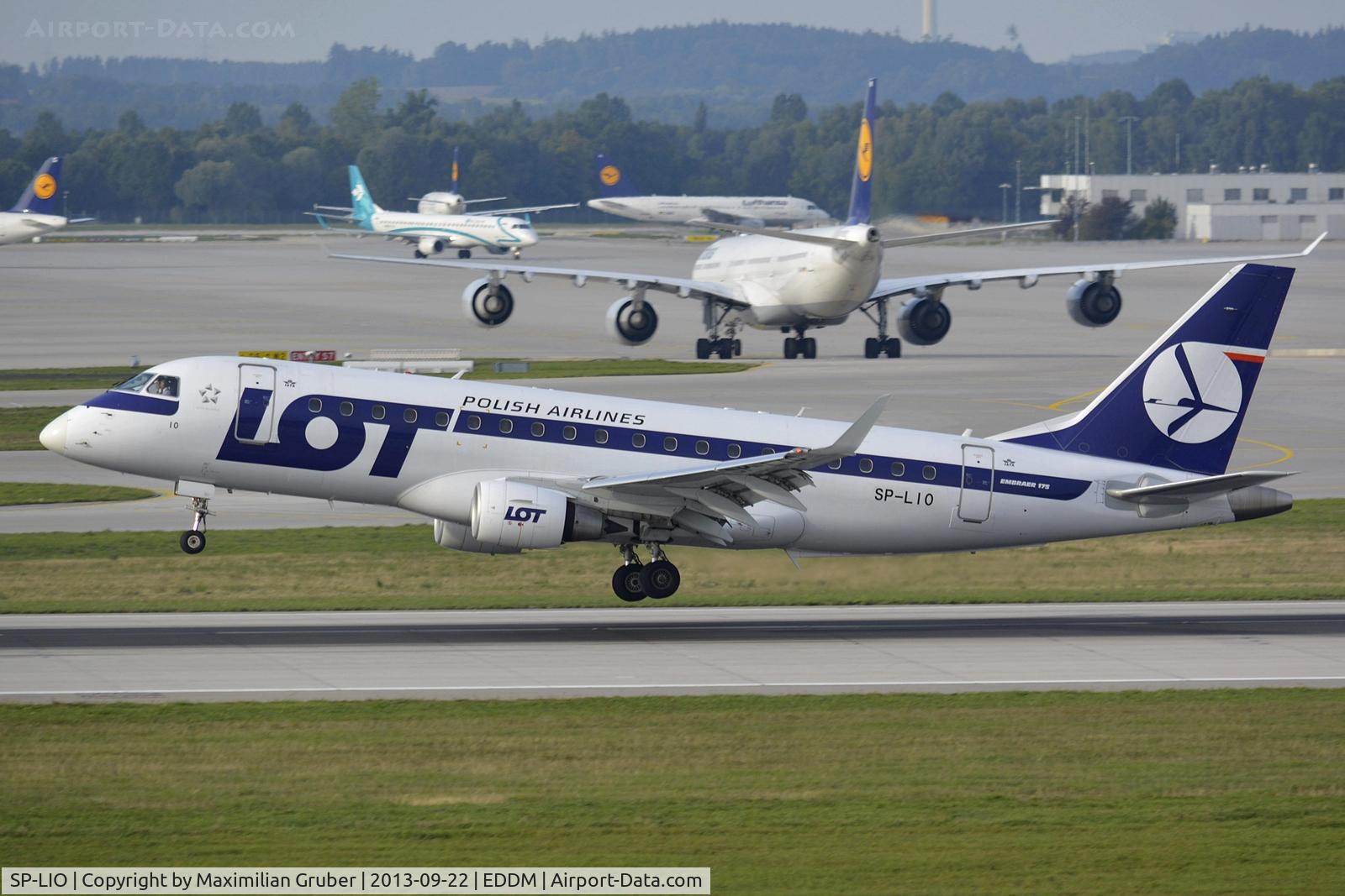SP-LIO, 2010 Embraer 175LR (ERJ-170-200LR) C/N 17000321, LOT Polish Airlines