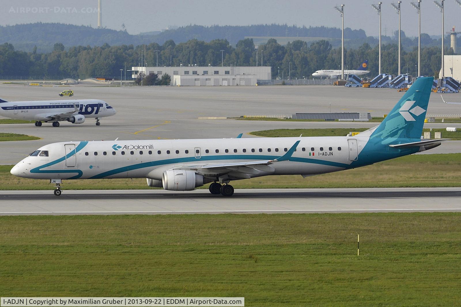 I-ADJN, 2009 Embraer 195LR (ERJ-190-200LR) C/N 19000270, Air Dolomiti