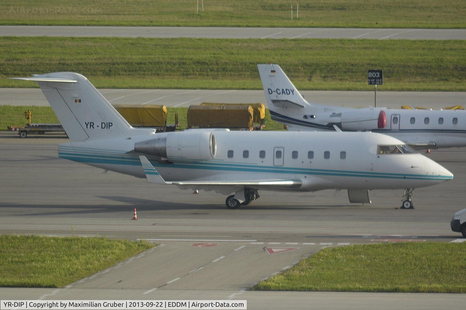 YR-DIP, 2000 Bombardier Challenger 604 (CL-600-2B16) C/N 5475, Eurojet Romania