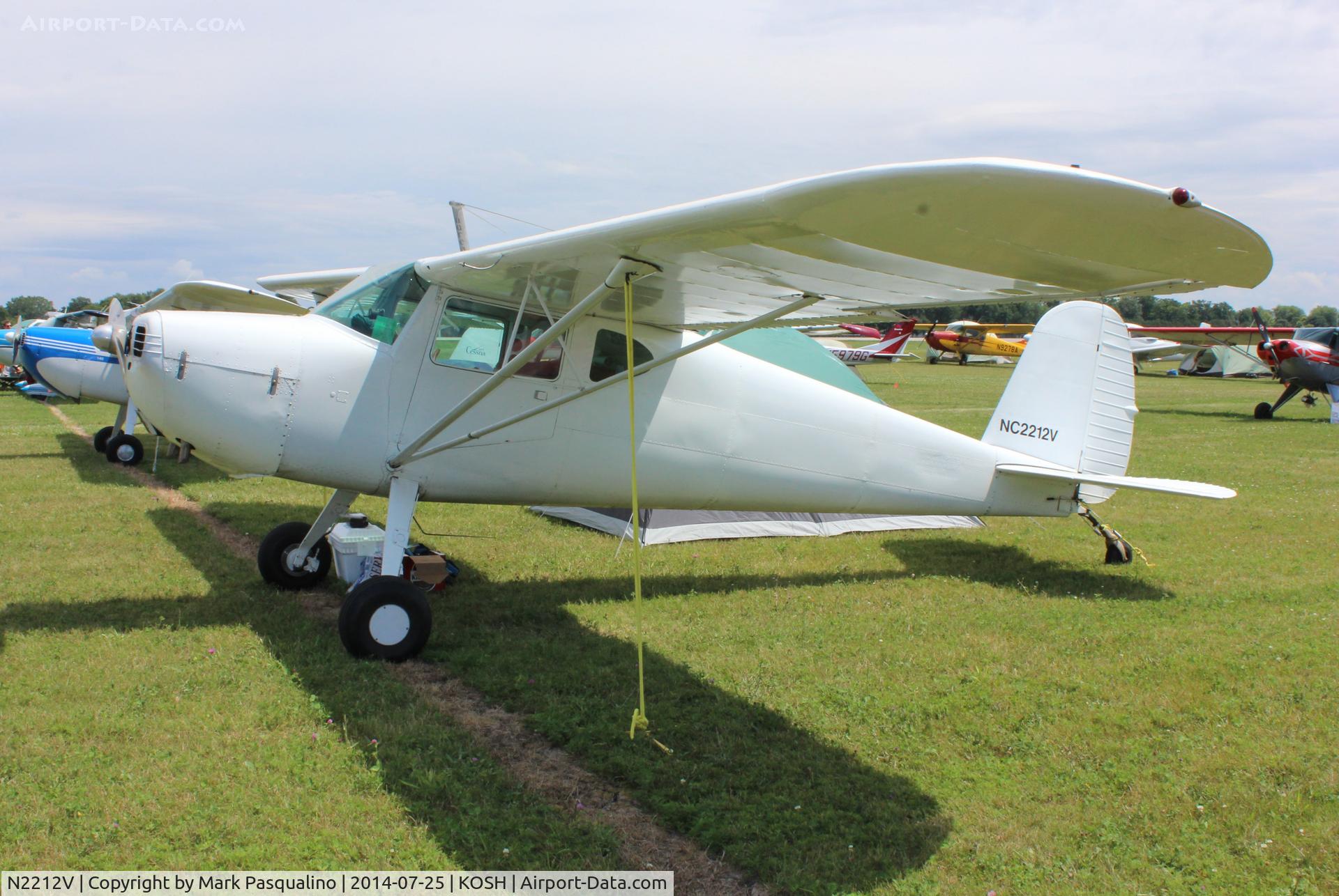 N2212V, 1948 Cessna 140 C/N 14443, Cessna 140
