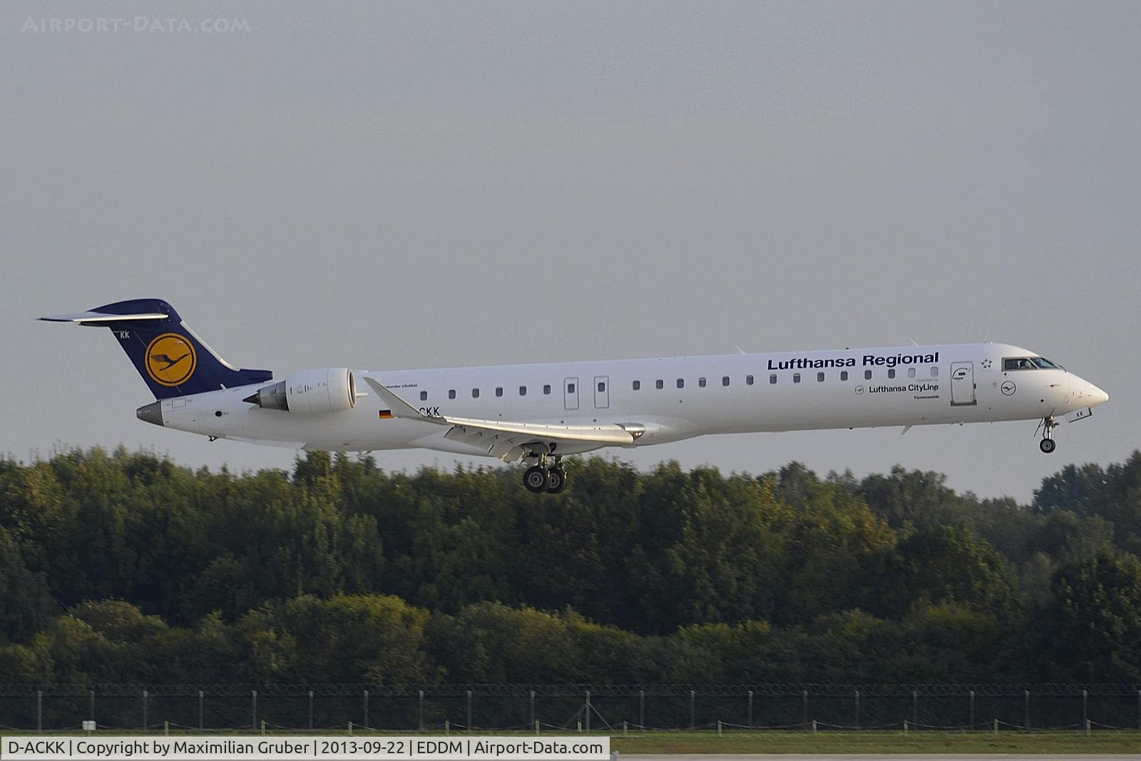 D-ACKK, 2006 Bombardier CRJ-900LR (CL-600-2D24) C/N 15094, Lufthansa Cityline