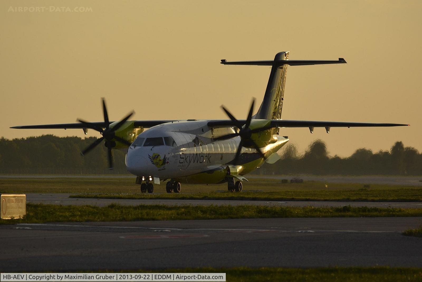 HB-AEV, 1995 Dornier 328-110 C/N 3056, SkyWork Airlines