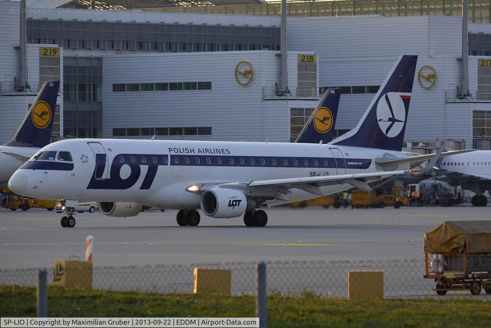 SP-LIO, 2010 Embraer 175LR (ERJ-170-200LR) C/N 17000321, LOT Polish Airlines