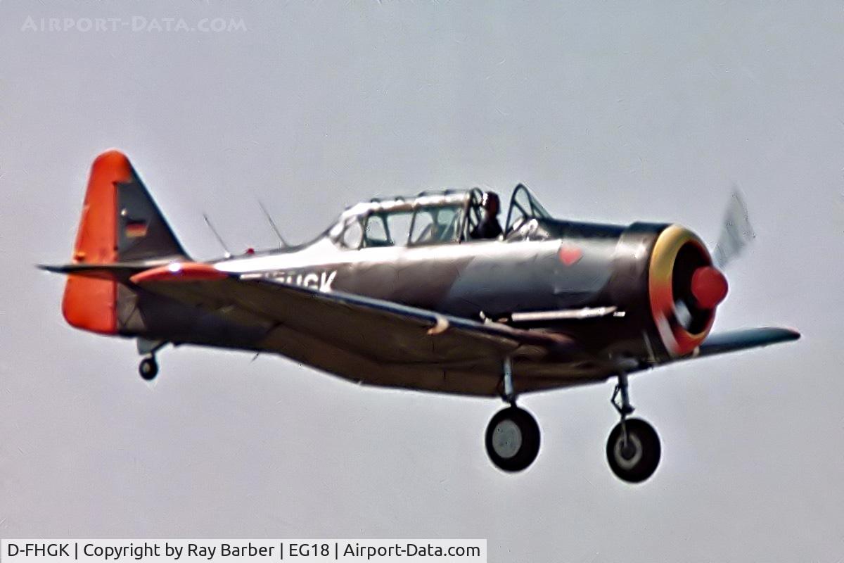D-FHGK, 1942 Noorduyn AT-16 Harvard IIB C/N 14A-324, Noorduyn AT-16 Harvard IIb [14-324] RAF Bassingbourn~G 27/05/1978. From a slide.