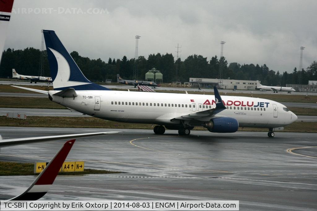 TC-SBI, 1999 Boeing 737-8AS C/N 29920, TC-SBI in OSL