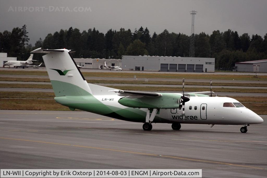 LN-WII, 1994 De Havilland Canada DHC-8-103B Dash 8 C/N 384, LN-WII in OSL