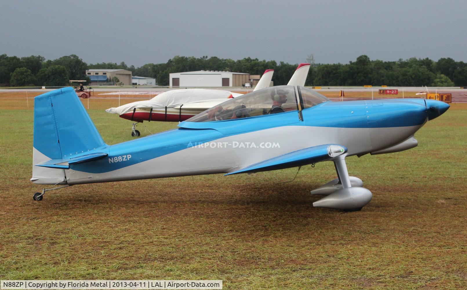 N88ZP, 2012 Vans RV-8 C/N 82389, Vans RV-8