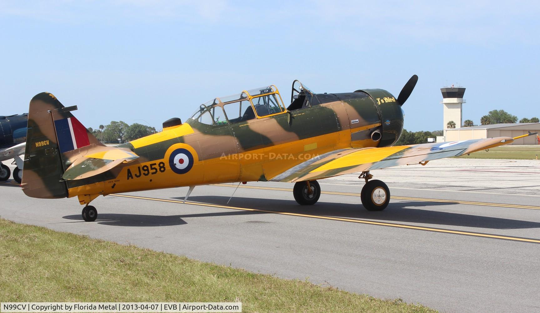 N99CV, 1954 Canadian Car & Foundry T-6 Harvard Mk.4 C/N CCF4-206, Harvard 4