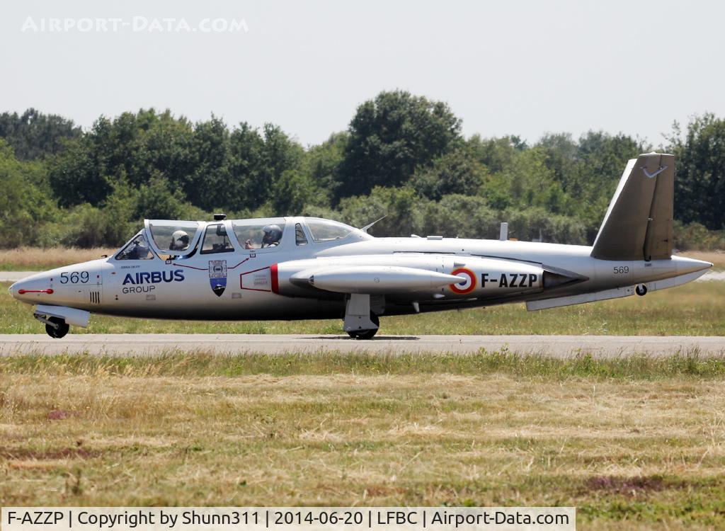 F-AZZP, 1966 Fouga CM-170R Magister C/N 569, Participant of the Cazaux AFB Spotterday 2014