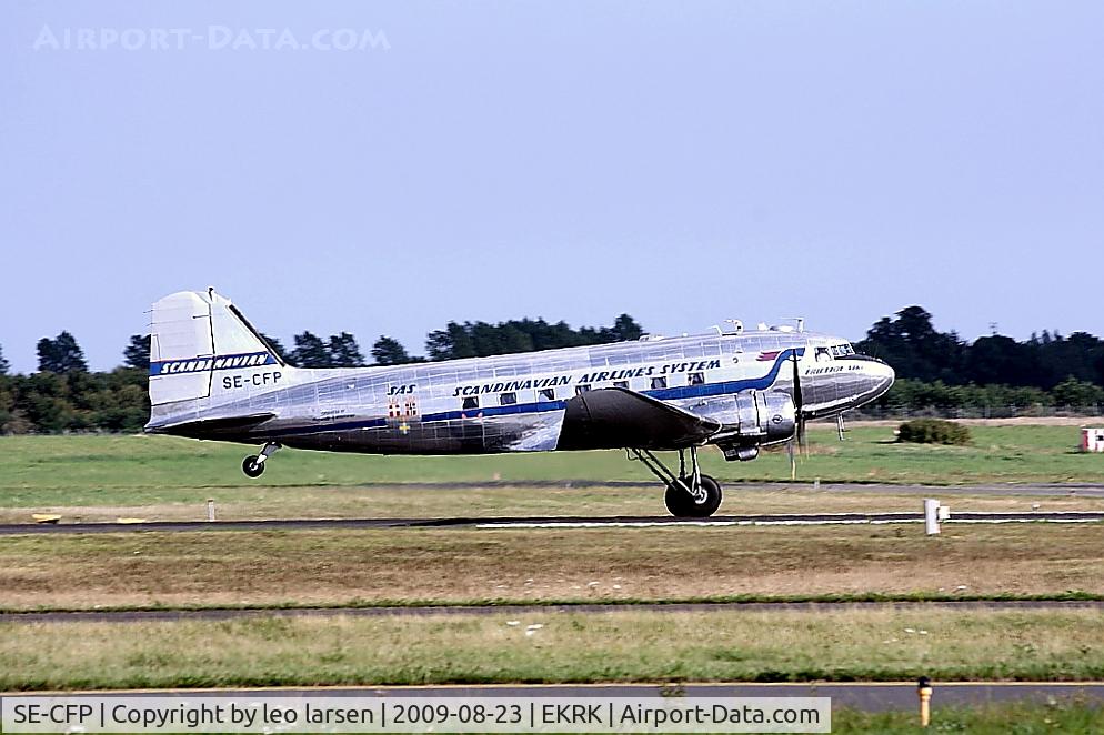 SE-CFP, 1943 Douglas DC-3C (C-47A-60-DL) C/N 13883, Roskilde Denmark 23.8.09
