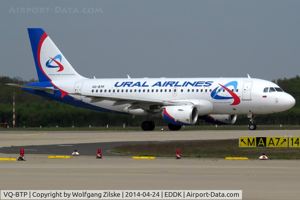 VQ-BTP, 2009 Airbus A319-111 C/N 3834, visitor