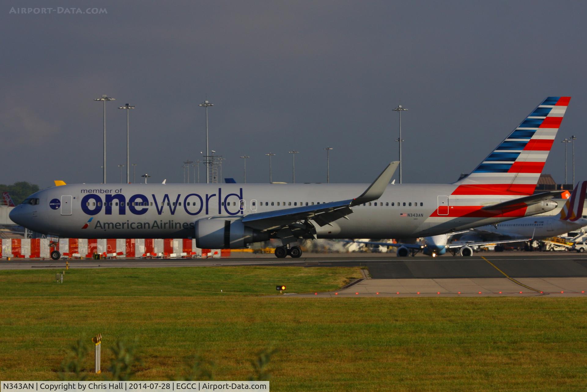 N343AN, 2003 Boeing 767-323 C/N 33082, American Airlines