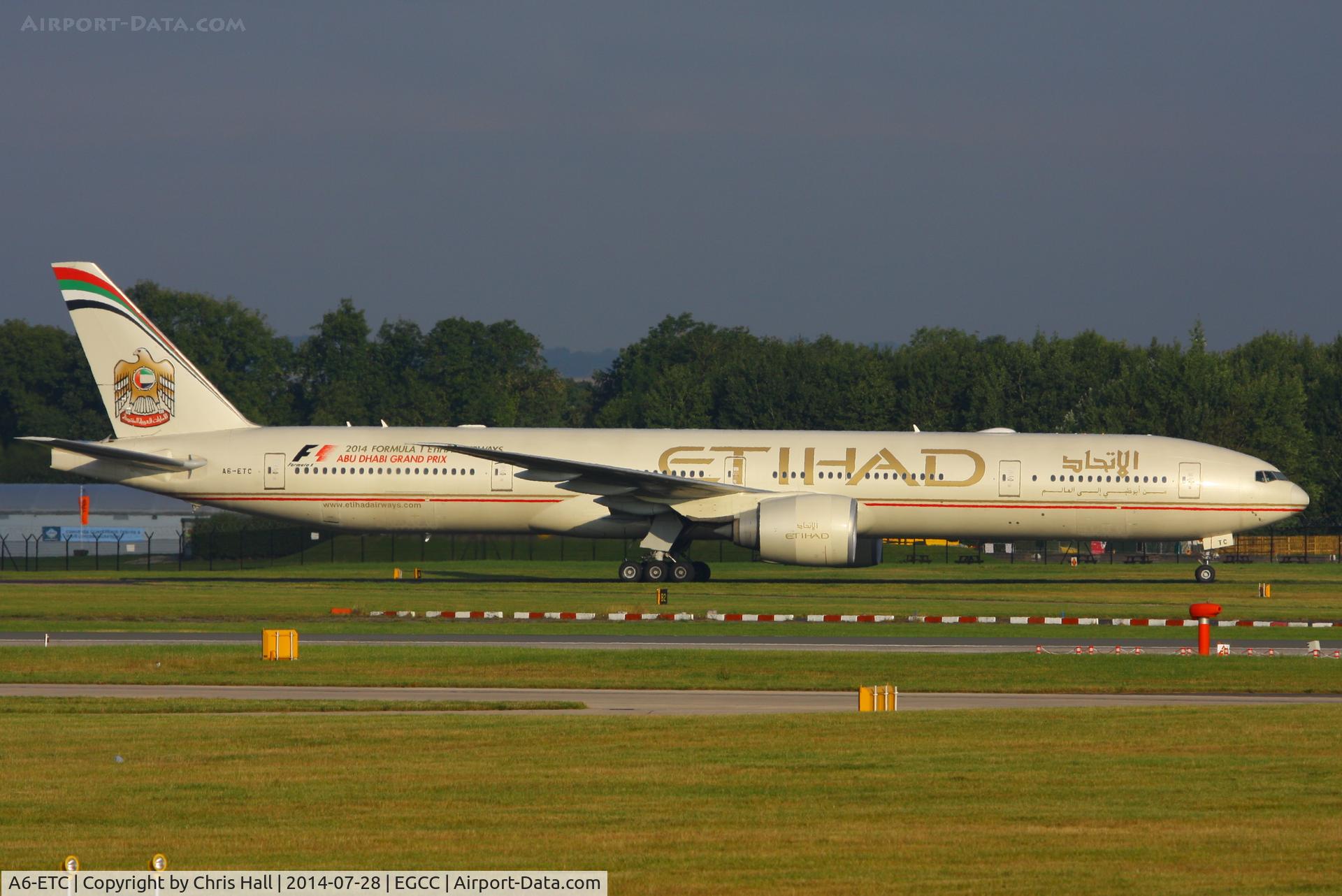 A6-ETC, 2005 Boeing 777-3FX/ER C/N 34599, Etihad