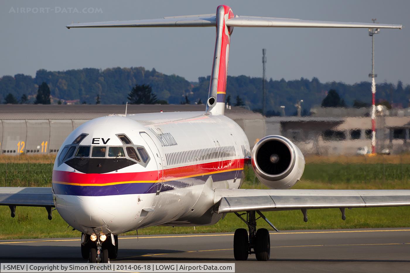 I-SMEV, 1988 McDonnell Douglas MD-82 (DC-9-82) C/N 49669, I-SMEV @ Graz Airport
