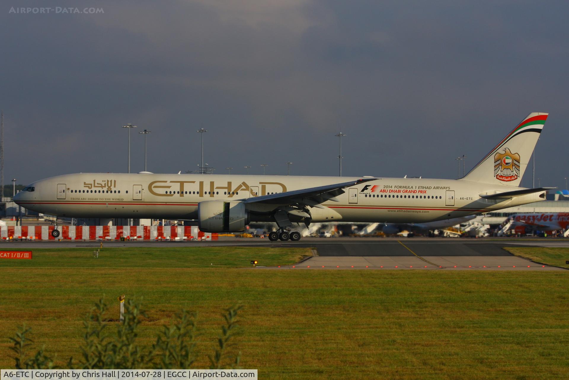 A6-ETC, 2005 Boeing 777-3FX/ER C/N 34599, Etihad