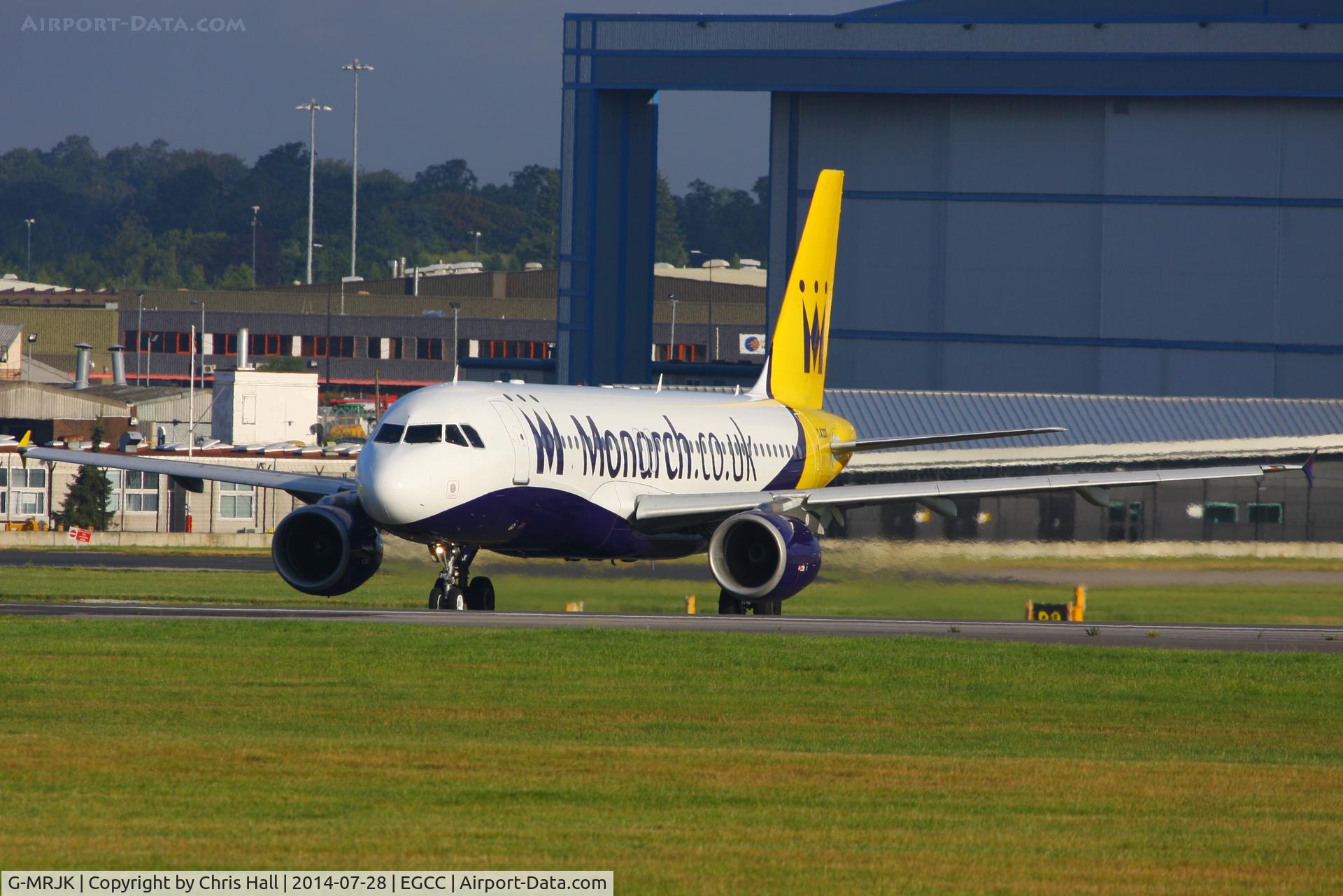 G-MRJK, 1999 Airbus A320-214 C/N 1081, Monarch