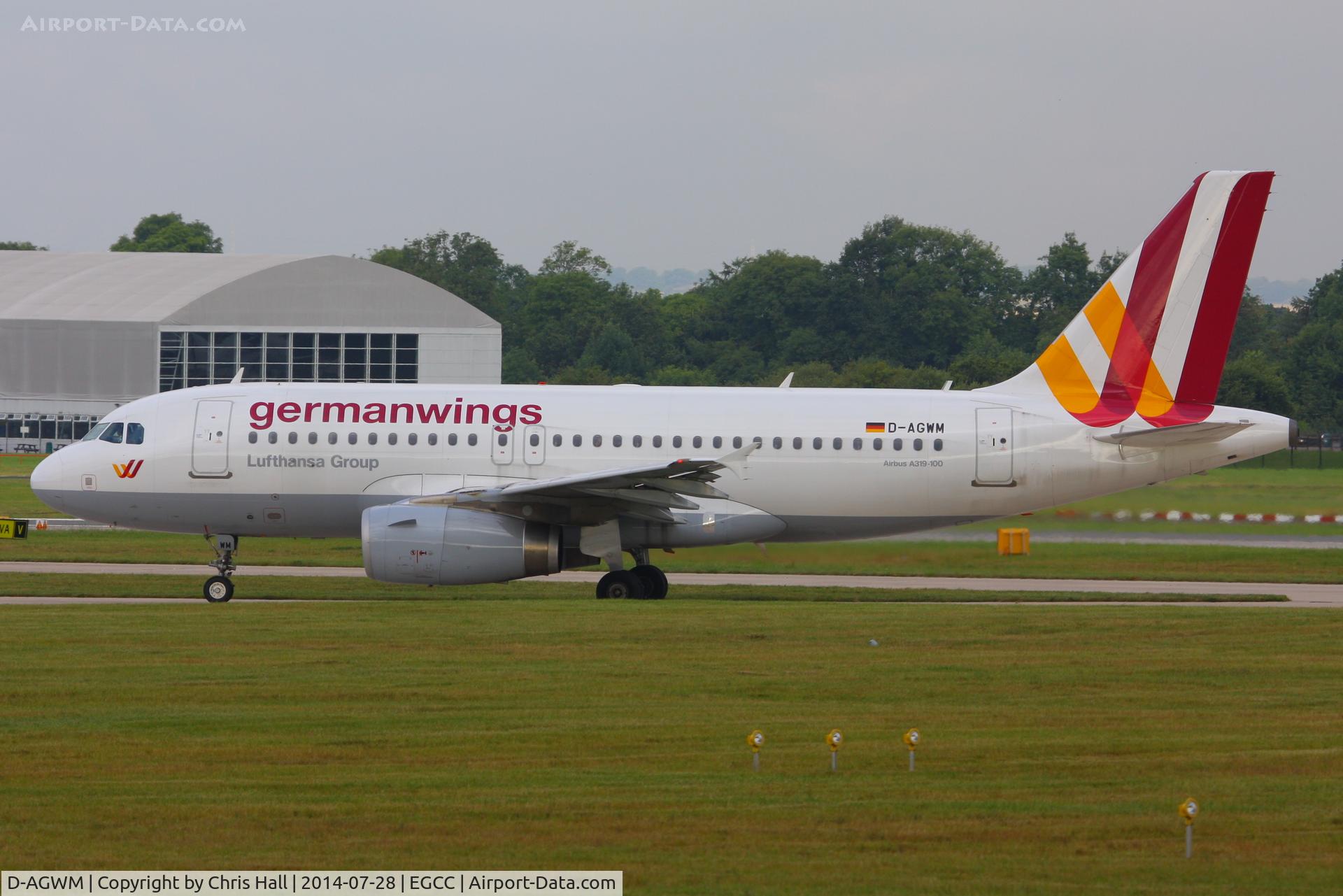 D-AGWM, 2009 Airbus A319-132 C/N 3839, Germanwings